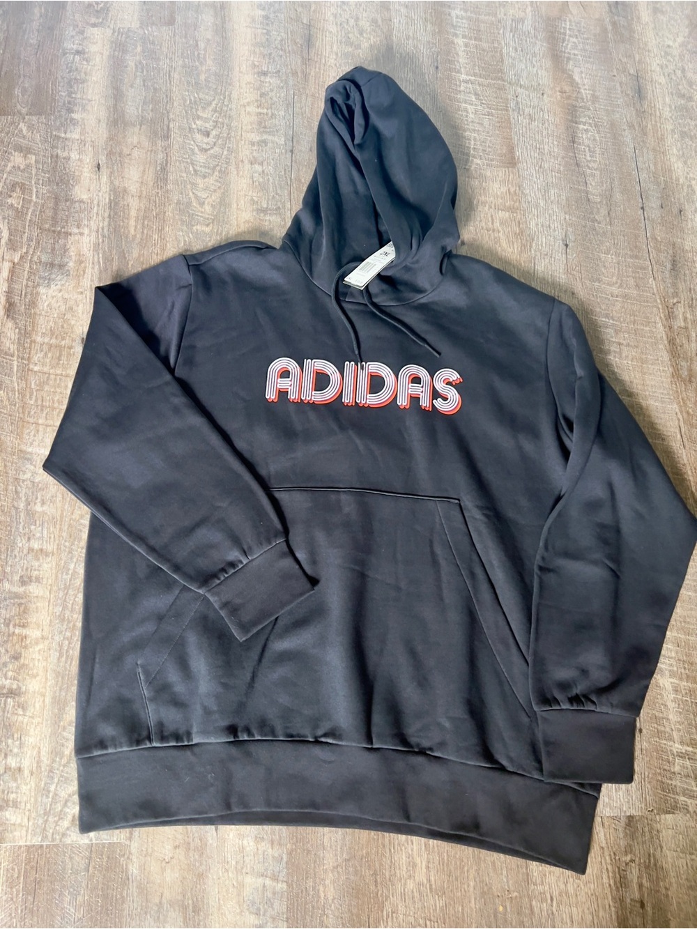 Adidas Men's Fleece Active Hoodie- Size 2XL